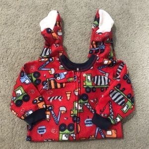 Gerber’s Construction Truck onesie